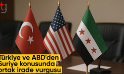 Suriye Çalışma Grubuna ilişkin Türkiye-ABD Ortak Açıklaması yapıldı