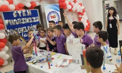 Bursa Mudanya'da minik mucitler STEM Fuarı'nda buluştu