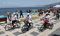 'Süslü Bisikletler’in pedalları Mudanya'da temiz çevreye çevrildi