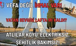 VEFA DEĞİL İHMAL VAR!VATAN SEVGİSİ LAFTA MI KALDI?