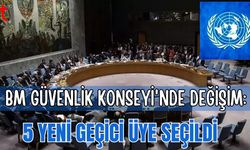 BM Güvenlik Konseyi'nde değişim: 5 yeni geçici üye seçildi