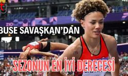 Buse Savaşkan'dan sezonun en iyi derecesi