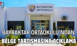 Bayraktar Ortaokulu’ndan Belge Tartışmasına Açıklama