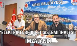 ‘Elektrikli Bisiklet Sistemi İhalesi’ imzalandı