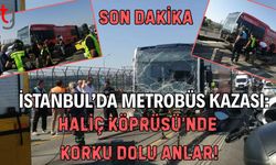 SON DAKİKA: İstanbul’da Metrobüs Kazası: Haliç Köprüsü’nde  Korku Dolu Anlar!