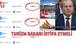 TURİZM BAKANI İSTİFA ETMELİ