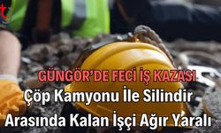 Güngör’de Feci İş Kazası: Çöp Kamyonu İle Silindir Arasında Kalan İşçi Ağır Yaralı