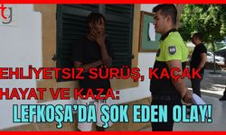 Ehliyetsiz Sürüş, Kaçak Hayat ve Kaza: Lefkoşa’da Şok Eden Olay!
