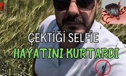 Çektiği selfie hayatını kurtardı