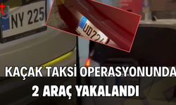 Kaçak Taksi Operasyonunda 2 Araç Yakalandı