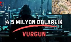 4.5 milyon dolarlık vurgun