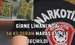 Girne Limanı’nda 50 Kilogram Maraş Otu Ele Geçirildi