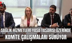 Sağlık Hizmetleri Yasa Tasarısı Üzerinde Komite Çalışmaları Sürüyor