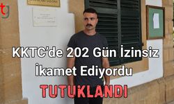 KKTC’de 202 Gün İzinsiz İkamet Ediyordu Tutuklandı