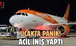 Uçakta Panik! Acil iniş yaptı