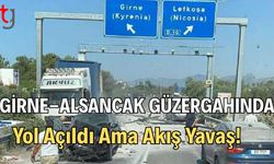 Girne-Alsancak Güzergahında Yol Açıldı Ama Akış Yavaş!