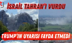 Trump'ın uyarısına rağmen İsrail, Tahran'ı vurdu