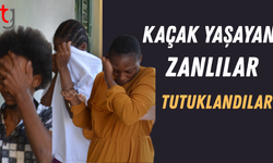 İzinsiz ikamet eden zanlılar tutuklandı