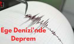 Ege Denizi'nde deprem;5.8 büyüklüğünde