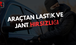 ÇATALKÖY’DE PARK HALİNDEKİ ARAÇTAN LASTİK VE JANT HIRSIZLIĞI