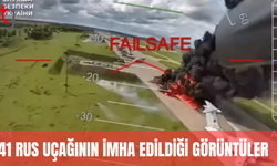 41 RUS UÇAĞININ İMHA EDİLDİĞİ GÖRÜNTÜLER