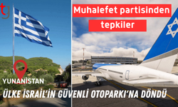 İsrail'in resmi uçağı Atina'ya indi!