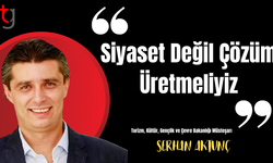 Serhan Aktunç: “Doğru işler desteklenmeli, enerjimizi birbirimizi eleştirmeye değil, çözüm üretmeye harcamalıyız”
