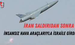 Beş füze saldırısı düzenledikten sonra insansız hava araçlarıyla İsrail'e girdi