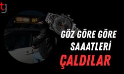 Girne'de alışveriş merkezinde saat hırsızlığı