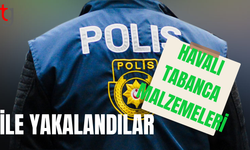 Valizinde havalı tabanca gazı ve çelik bilye bulundu