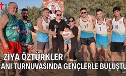 Ziya Öztürkler, Anı Turnuvasında Gençlerle Buluştu