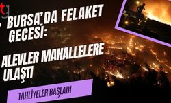 Bursa’da Felaket Gecesi: Alevler Mahallelere Ulaştı, Tahliyeler Başladı!
