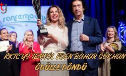 KKTC’yi Temsil eden Bahar Gökhan Ödülle Döndü
