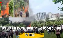 Üniversite Kampüsüne Savaş Uçağı Düştü: 19 Ölü