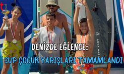 Denizde Eğlence: SUP Çocuk Yarışları Tamamlandı