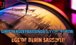 Girit’in Kuzeybatısında 5,1’lik Deprem: Ege’de Derin Sarsıntı