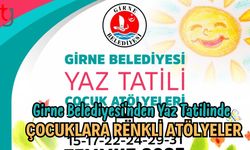 Girne Belediyesi’nden Yaz Tatilinde Çocuklara Renkli Atölyeler
