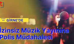 Girne’de İzinsiz Müzik Yayınına Polis Müdahalesi