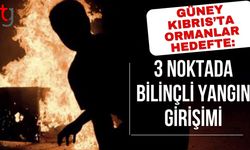 Güney Kıbrıs’ta Ormanlar Hedefte: 3 Noktada Bilinçli Yangın Girişimi