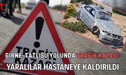 Girne-Tatlısu Yolunda Trafik Kazası: Yaralılar Hastaneye Kaldırıldı