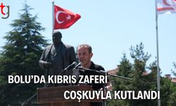 Bolu’da Kıbrıs Zaferi Coşkuyla Kutlandı