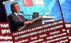 Başbakan Üstel: "Yapamayacaksınız dedikleri her şeyi birer birer hayata geçirdik"