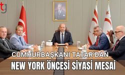 Cumhurbaşkanı Tatar’dan New York Öncesi Siyasi Mesai