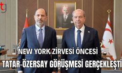 New York Zirvesi Öncesi Tatar-Özersay Görüşmesi Gerçekleşti
