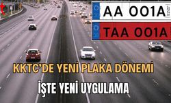 KKTC’de Yeni Plaka Dönemi:  İşte Yeni Uygulama