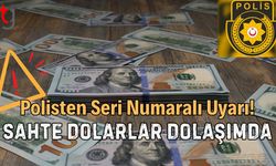 Polisten Seri Numaralı Uyarı: Sahte Dolarlar Dolaşımda