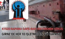 KTEZO Raporu: Cafe-Bar Sektöründe Çöküş – Girne’de Her 10 İşletmeden 4’ü Kapandı