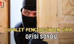 Tuvalet Penceresinden Girip Ofisi Soydu