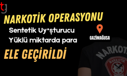 Sentetik Uy*şturucu ve Yüklü Miktarda Para Ele Geçirildi
