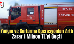 İtfaiye 1 Haftada 29 Olaya Müdahale Etti